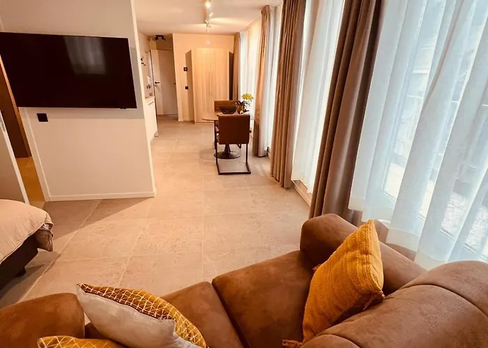 Christina's Luxe Penthouse Big Terrace And Seaview 公寓 奥斯滕德